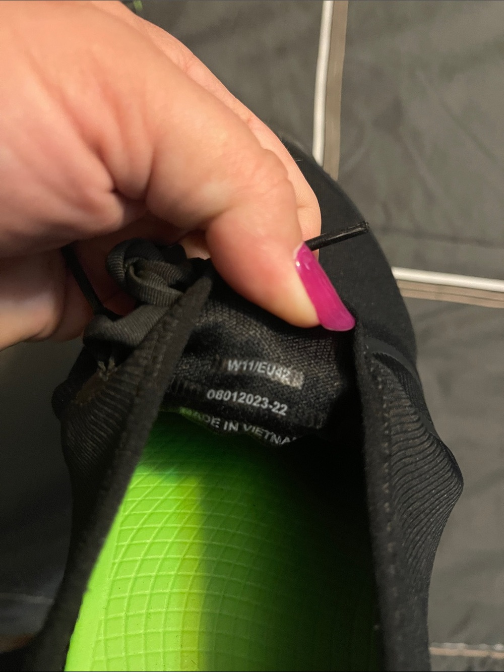 OOFOS Black Slip-On Athletic Sneakers - Picture 6 of 6